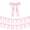 pink 2pcs, variant on Satin Ribbon Garland Decor, Pre-Tied Bow Party Decorations for Backdrop