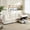 Beige, variant on Eyisean 97" Chenille Oversized Modular Sectional Sofa, 4 Seat Deep Seat Couch with USB Ports & Side Pockets, Comfy Upholstered L Shaped Cloud Sofa with Storage Ottoman, Easy Assembly for Living Room
