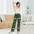 thumbnail image 5 of FORMRS Women's Pajama Pants with Pockets Soft Comfy Loungewear Sleep Bottom, Sizes S-2XL, Christmas Santa Hats, 5 of 8