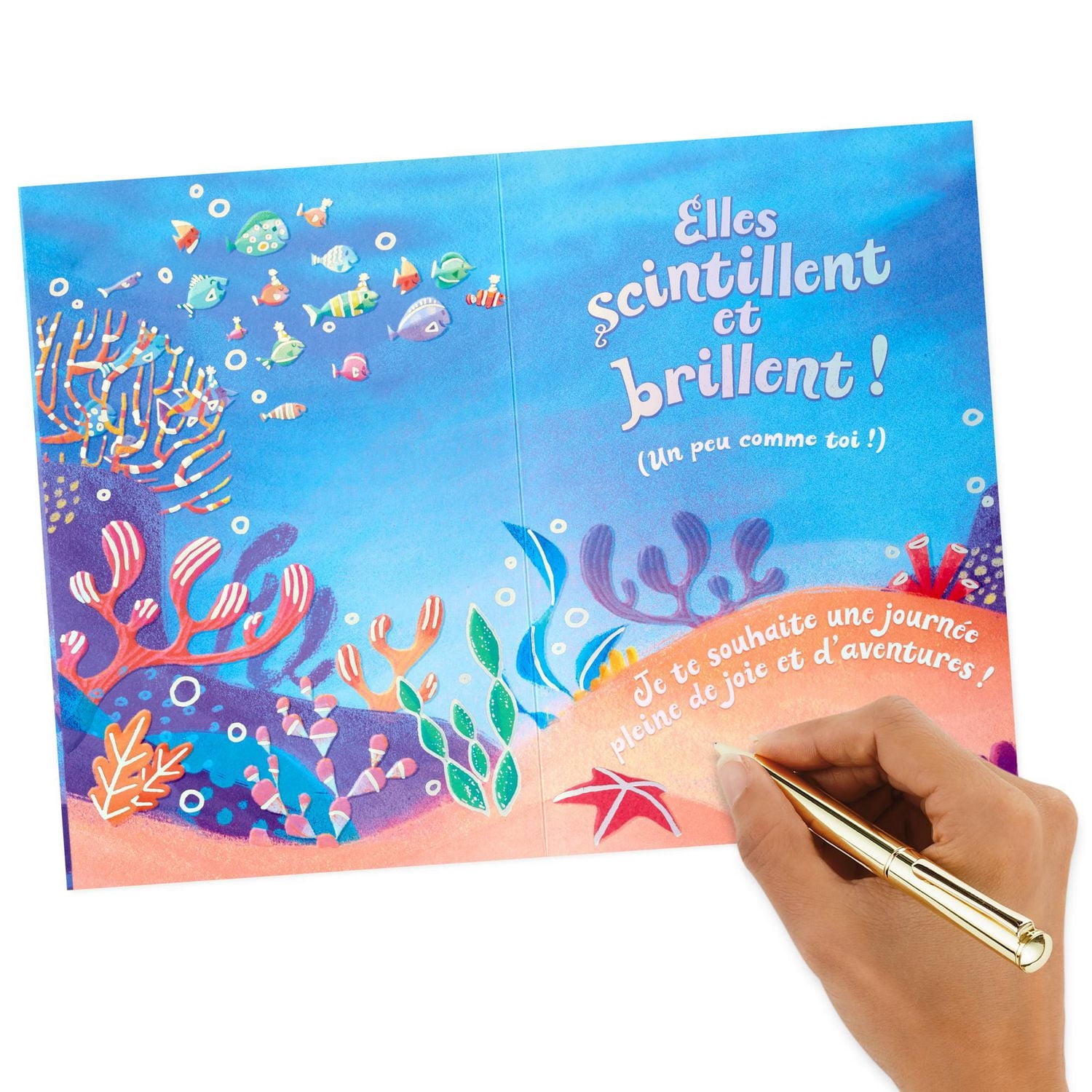 Hallmark Birthday Card for Girls (Mermaids)