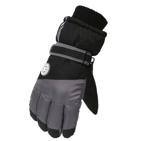 Youth Winter Sports Gloves for Teen Boys and Girls Insulated Windproof Skiing Skating Snowboarding Cold Weather Size:15-18 Years
