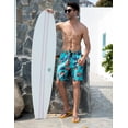 thumbnail image 5 of Vicojack Mens Swim Trunks Quick Dry Beach Board Shorts with Pockets Mesh Lining Beach Swimwear, 5 of 5