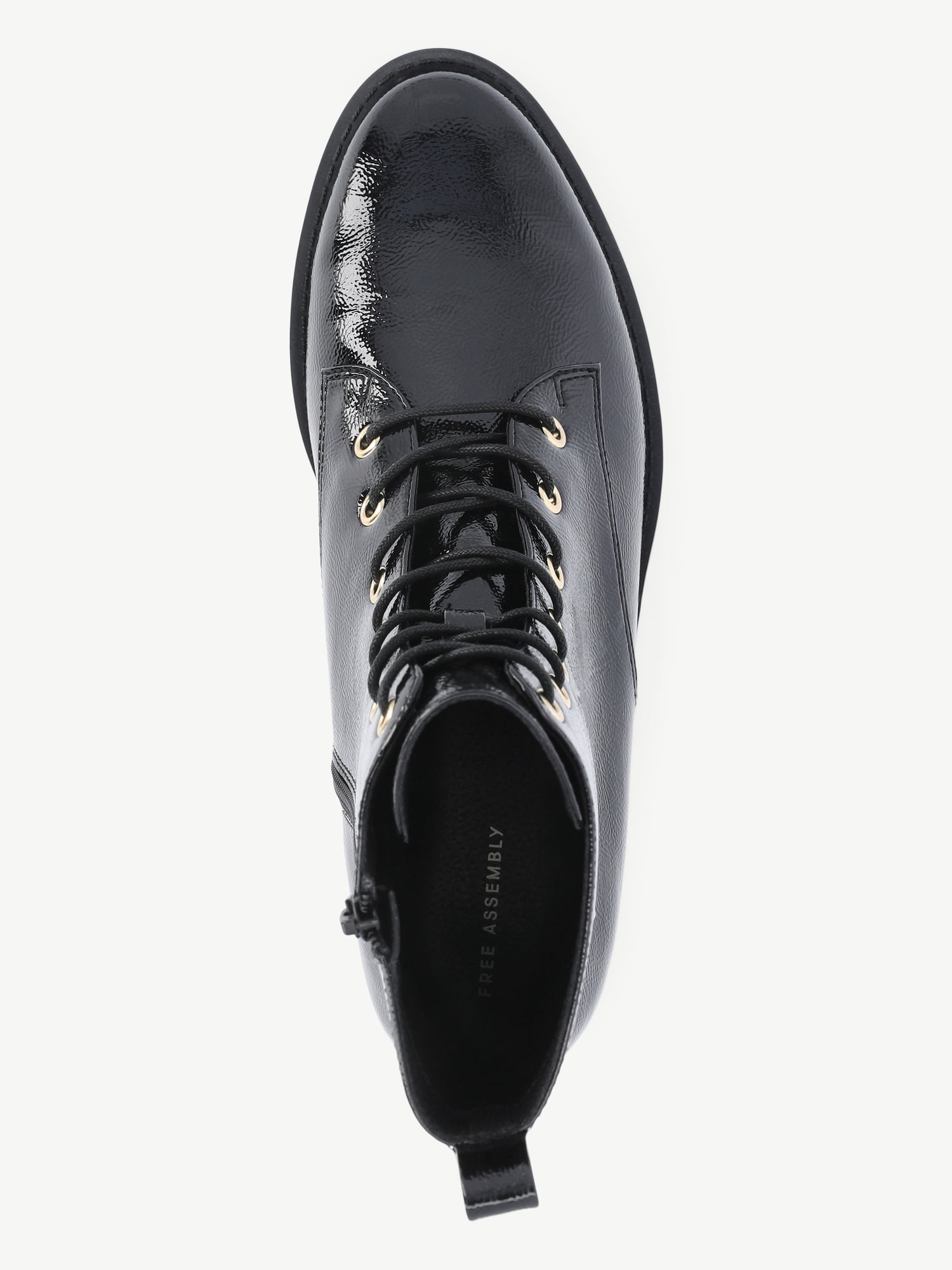 Free Assembly Women's Lace-Up Booties, Sizes 6-11