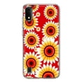 thumbnail image 1 of MUNDAZE Samsung Galaxy A01 Yellow Sunflowers Polkadot on Red Double Layer Phone Case Cover, 1 of 5