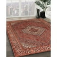 thumbnail image 2 of Ahgly Company Indoor Rectangle Traditional Copper Red Pink Medallion Area Rugs, 7' x 9', 2 of 6