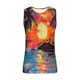 thumbnail image 4 of Camiseta sin mangas de cuello redondo para hombre, ropa deportiva para el hogar, pijamas, camiseta de color liso, blusa deportiva de poliéster para hombre, 4 of 5