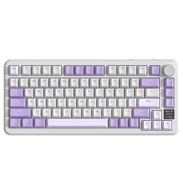 Teclado mecánico ATTACK SHARK X85Pro 75% con pantalla y perilla