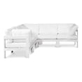 thumbnail image 1 of Meridian Furniture Nizuc White Outdoor Patio Modular Sectional, 1 of 8