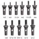 thumbnail image 2 of WETOLS 11 piezas Mandriles de repuesto para herramientas de tuercas de remache WE882/WE889 Juego de accesorios para herramientas de tuercas de remache M3 M4 M5 M6 M8 M10 M12 10-24 1/4-20 5/16-18 3/8-1, 2 of 5