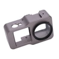 thumbnail image 4 of Action Camera Frame, Hollow Bottom Sturdy Action Camera Protector Aluminum Alloy Accurate Safe With 1/4in 3/8in Threaded Holes For Camea Safety ANGGREK Color titanio, 4 of 8