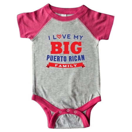 

Inktastic Big Puerto Rican Family Reunion Gift Baby Boy or Baby Girl Bodysuit