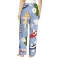 thumbnail image 3 of Daiia Colorful Koi Fish Women's Sleep Pant with Pockets and Drawstring,Pajama Pants-X-Large, 3 of 9