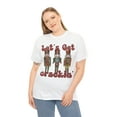 thumbnail image 4 of Funny Nutcracker Christmas T-shirt Women's Cute Holiday Shirt White Large, 4 of 7