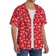 thumbnail image 2 of Balery Hohoho Camisa Casual de Manga Corta con Botones para Hombre, Texturizada, Estilo Cubano, para Playa, Verano-X-Large, 2 of 5