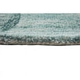 thumbnail image 5 of Bashian  3 ft. 9 in. x 5 ft. 9 in. Greenwich Contemporary Wool & Viscose Hand Tufted Area Rug, Ivory & Aqua, 5 of 6
