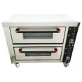 thumbnail image 2 of Commercial Movable Double-decker Pizza Electric Oven Convection Baking Oven with Universal Wheels 220V 6.4KW, 2 of 21