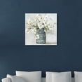 thumbnail image 4 of 30" x 30" Watercolor Soft Pastel Dogwood Bouquet Canvas Wall Art, 4 of 5