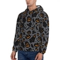 thumbnail image 2 of Hoodies for Men - halloween spooky pumpkins Long Sleeve Comfrt Men'S Fashion Hoodies & Sweatshirts, Sweatshirts for Men Hoodies Pullover Clothing Clothes with Pouch, 2 of 7