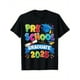 thumbnail image 1 of [Colorful Design] Preschool Graduation 2025 T-Shirt for Boys & Girls - "Pre-School Graduate" Colorful Print, Casual Short Sleeve Crew Neck, 100% Cotton, Perfect Gift for Youngsters' Gra, 1 of 5