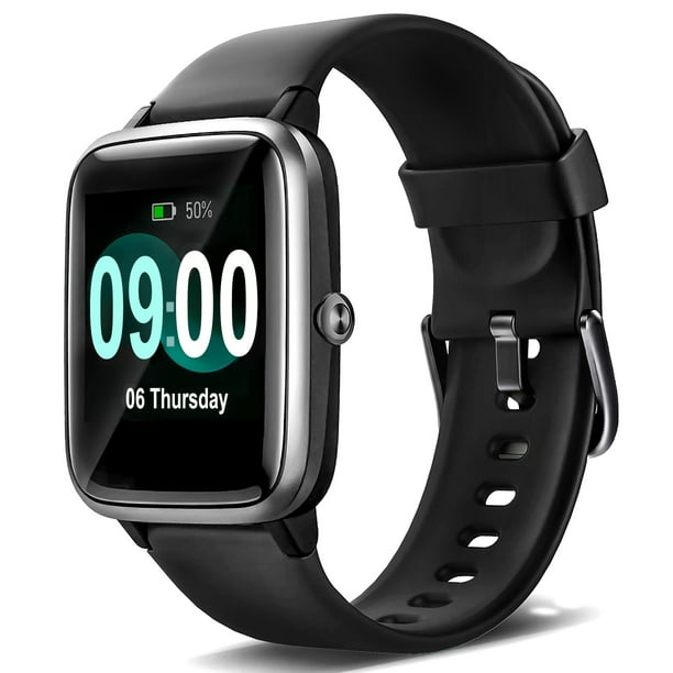 het ergste achtergrond Aanklager TSV Smart Watch with Heart Rate Sleep Sports Monitor, Waterproof Fitness  Tracker Smartwatch Fits for Android iOS Samsung Phones, for Men Women -  Walmart.com