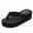 Black, variant on JeashCHAT Women's Platform Wedge Flip Flops Summer Beach Comfortable Arch Support Thong Sandals Beach Slippers