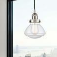 thumbnail image 2 of 616-1PH-BB-G322-Innovations Lighting-Olean - 1 Light Mini Pendant In Industrial Style-8.75 Inches Tall and 6.75 Inches Wide-Brushed Brass Finish-Clear, 2 of 7