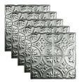 thumbnail image 1 of Great Lakes Tin Jamestown Unfinished 2ft x 2ft Nail Up Ceiling Tiles (5 Pack), 1 of 6