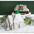thumbnail image 3 of Bundt Pan Nordic Ware Gingerbread House, aluminio de 2,1 L, 3 of 9