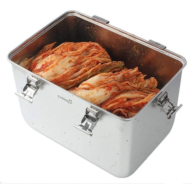 13L Large All Stainless Steel Storage Airtight Food Container with