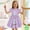 w93# Purple59, variant on Wuxian Kids Dresses Cute Cartoon Easter Bunny Print Short Sleeve Ruffles Crewneck High Waist Flutter Sleeve Party Dress For Baby Floral Casual Sundress Prom Dresses For Teens,Purple,3-4 Years