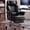 Black, variant on N-GEN GAMING Big and Tall Gaming Chair with Footrest, Reclining Chair, Pink