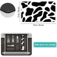 thumbnail image 4 of Coffee Mat Coffee Bar Mat 12"x19" Hide Stain Absorbent Rubber Backed Quick Drying Mat Fit Under Coffee Maker Espresso Machine Kitchen Counter, Cow Print, 4 of 6
