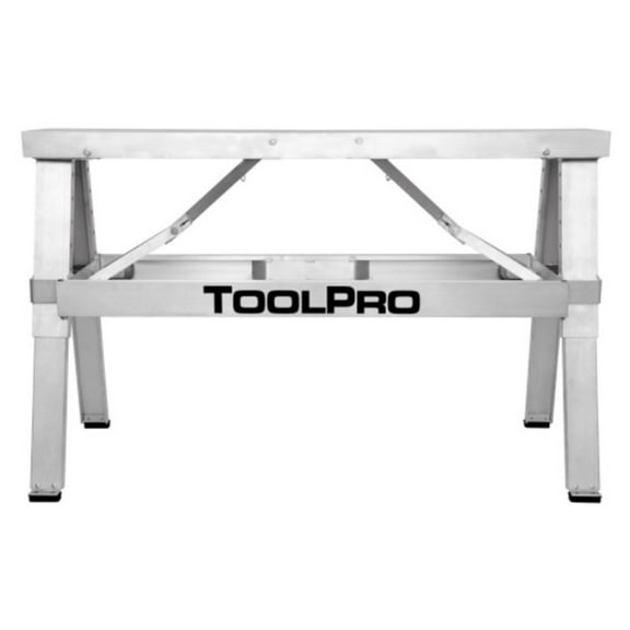 ToolPro 18 in. to 30 in. Adjustable Aluminum Walk-Up Bench