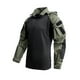 thumbnail image 1 of pstuiky camisas de manga larga para hombre, Camiseta deportiva de manga corta con cuello alto para hombre, color liso, para entrenamiento al aire libre salir tops xxxl, 1 of 7