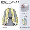 thumbnail image 5 of Lemon Backpack for School,Cute School Bag,Schoolbag with Adjustable Shoulder Straps & Padded Back,13.4"x11"x4.7", 5 of 6