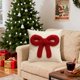 thumbnail image 1 of Funda De Almohada De Algodón Fundas De Almohada Navideñas De 45x45cm, Decorativas, De Algodón Suave Y Con Cremallera Oculta, Para Decoración Festiva Del Hogar, Color Rojo (1 Unidad) Rkxzt, 1 of 6