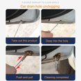 thumbnail image 5 of Drenaje del techo solar del coche del refrigerador Manguera larga interna Resorte de nailon Orificio de drenaje del refrigerador Herramienta de dragado Agua congelada flexible (200 cm), 5 of 5