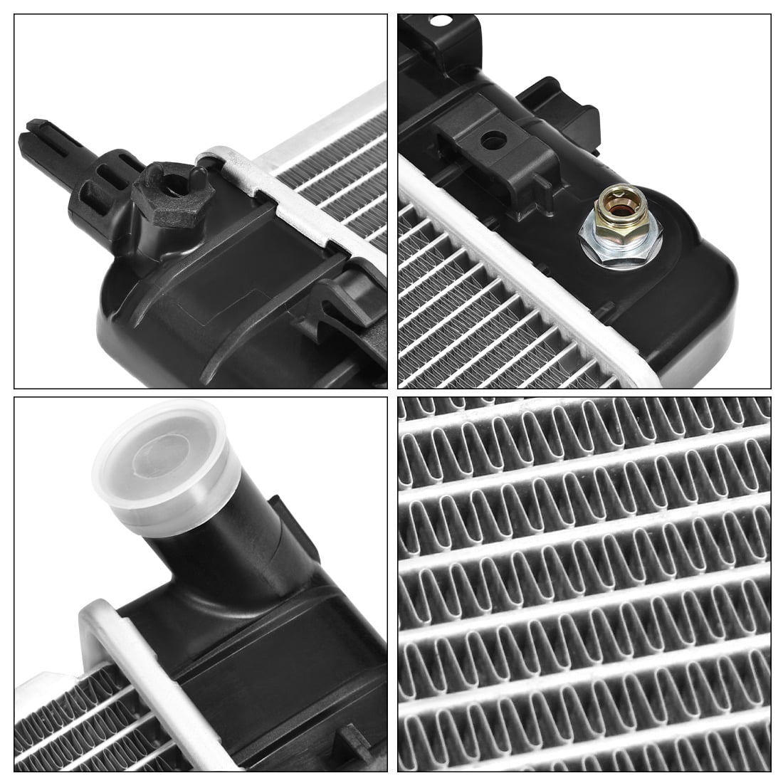 RVNI Radiator Compatible with 2006-2007 Chevrolet Monte Carlo 2006-2011 Impala 2005-2008 Buick LaCrosse Allure V6 3.5L 3.9L