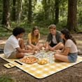 thumbnail image 7 of Yhmxh Outdoor Picnic Blankets, 80"x 80" Waterproof and Foldable Blanket, Durable, Spacious and Portable Camping Blanket for Families, Perfect for Hiking/Beach/Park, and Nature Excursions, 7 of 7