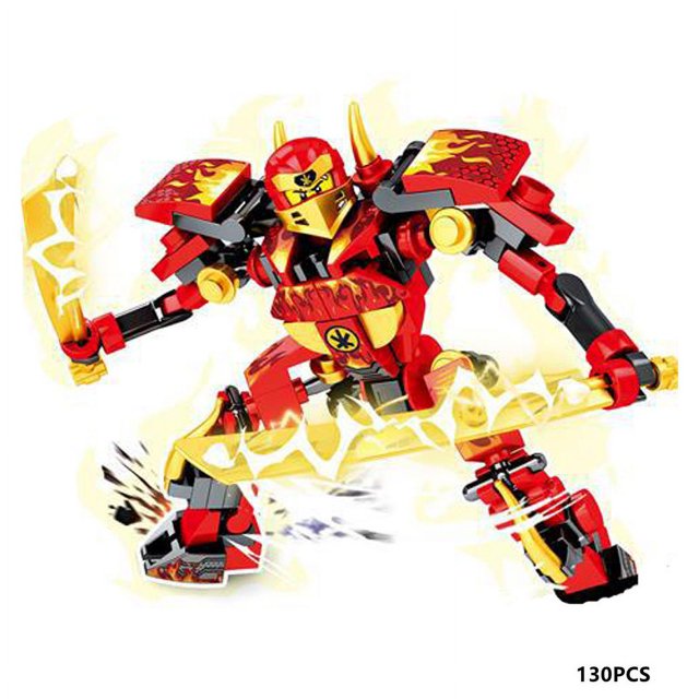 Regalo Ninja New Legacy Kai Jay Zane Lloyd Mech Super Armor Robot Figuras Bloques de construcción Kit Ladrillos Película clásica Modelo Juguetes para niños