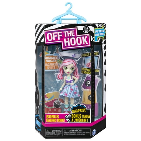 Off The Hook Style Doll, Jenni (Summer Vacay), 4-inch Small Doll with Mix and Match Fashions, for Girls Aged 5 and (Best Way To Hook Up With A Girl)