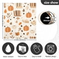 thumbnail image 5 of Yayeee Magnetic Dishwasher Cover for The Front Decoration Home Kitchen Machine Sticker Protector, Orange Fall Pumpkin, 5 of 6