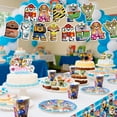 thumbnail image 3 of Paw Patrol Birthday Party Supplies, Paw Patrol Party Decorations & Tableware Sets - Paw Patrol cake Toppers Balloons Backdrops Cups etc. Paw Patrol Themed Birthday Party Decorations for Boys/Girls, 3 of 8