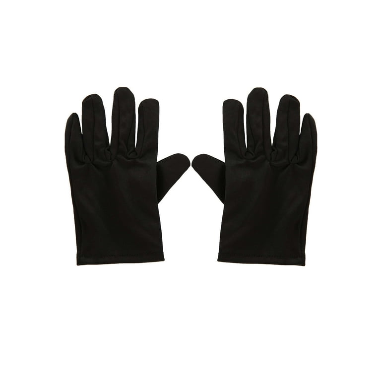 Kid\'s Black Gloves