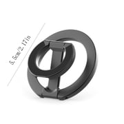Magnetic Phone Stand Double-Sided Adjustable Kickstand, 360° Rotatable Ring Holder for Magnetic Phones