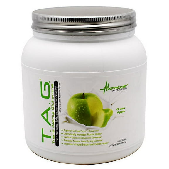 Metabolic Nutrition T.A.G., Green Apple, 400 g