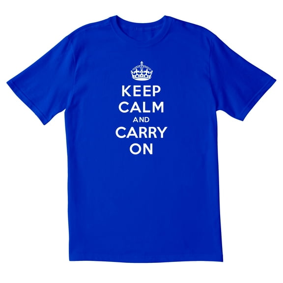 TotallyTorn Keep Calm And Carry On Novelty Sarcastic Funny Men's T Shirts