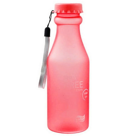 

Unbreakable Frosted Leak-proof Plastic Bottle Anti Leakage Lightwight Portable Bottle Outdoor Sport Bottle