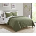 thumbnail image 2 of Chic Home Kelsey Green King 3-Piece Quilt Set, 2 of 6