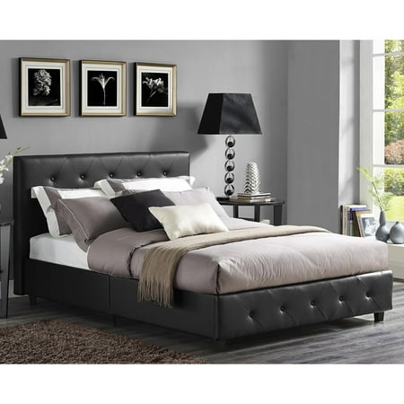 DHP Dakota Faux Leather Upholstered, Multiple Colors, Multiple Sizes